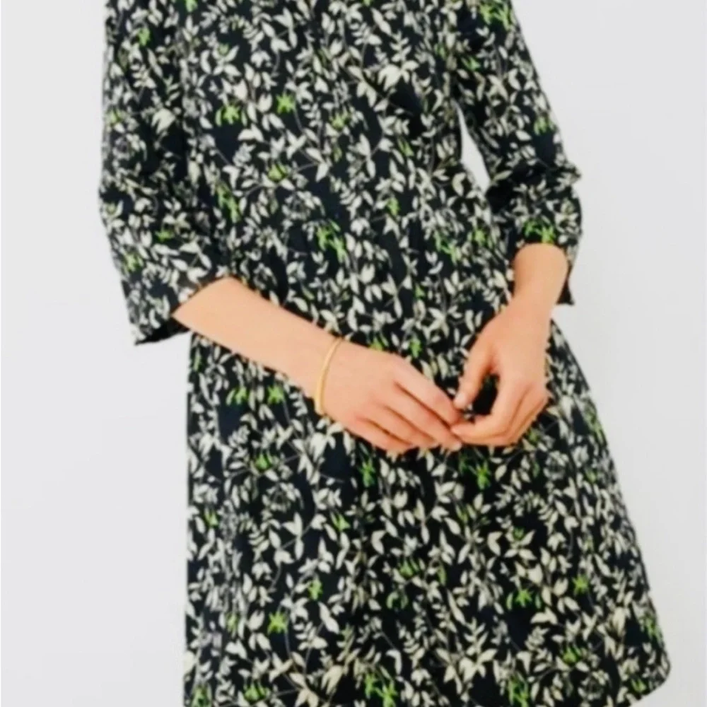 TUCKERNUCK Verdant Iris Royal Shirt DresS XL - Picture 2 of 6